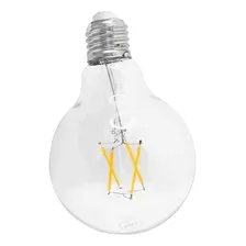 Lâmpada Filamento Led Globo Balloon 4w E27 Quente Brilia Cor da luz Branco-quente Bivolt Foto mini 4