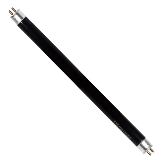 Lâmpada Fluorescente Tubular T-5 8w Bivolt Luz Negra Blb Luz Negra Neon Necessita Reator Foto 1