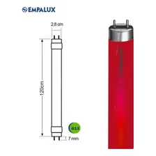 Lâmpada Fluorescente Tubular T8 Vermelho 40w G13 Foto mini  2