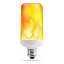 Lâmpada Fogo Led Luz Efeito De Tocha Chama Cenário Luminária 127/220v Foto  mini 1