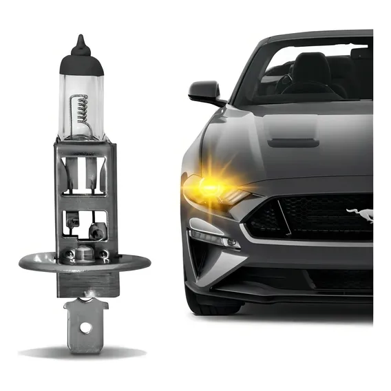 Lampada Halógena H1 3200k 12v 55w Multilaser (au801) Foto 1