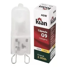 Lampada Halogena Halopin 40w 127v Fosca G9 Flc Kit 5 Pçs Foto mini 4