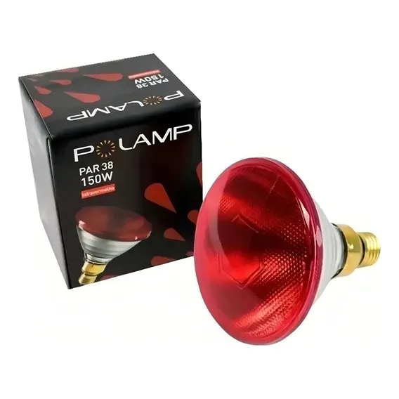 Lâmpada Infravermelho Medicinal 127v 150w - Polamp Luz Vermelha 127v Foto 1