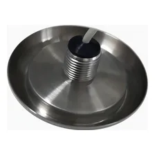 Lâmpada Inox Led 9w 80mm Luminária Rgb Piscina Rosca 1/2 Foto mini 4