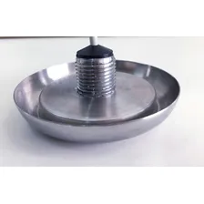 Lâmpada Inox Led 9w 80mm Luminária Rgb Piscina Rosca 1/2 Foto mini  3