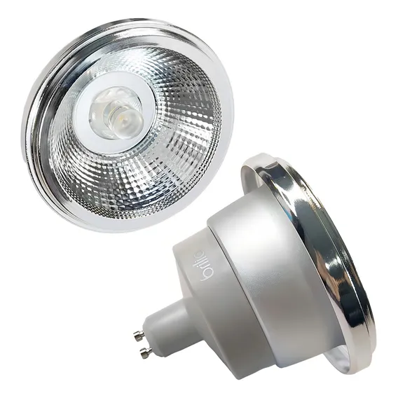 Lâmpada Led Ar111 15° 12w Gu10 Quente Dimerizável Brilia Luz Branco Quente 2700k Foto 1