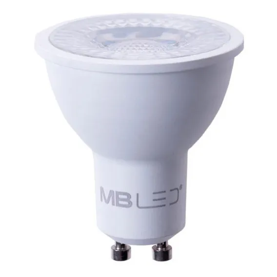 Lampada Led Dicroica Mr16 Gu10 6w 3000k Branco Quente Lup06 Foto 1