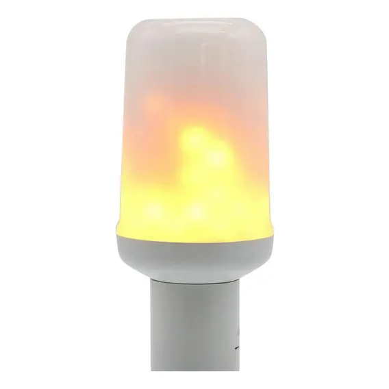 Lampada Led E27 5w Efeito Chama Fogo Tocha Flame Bivolt Foto 1