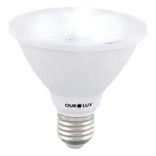 Lâmpada Led Par30 9w Bivolt E27 6500k Luz Branca Ourolux Foto mini 1