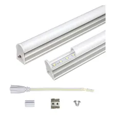 Lampada Led T5 Tubular 30cm C/ Base Branco Quente 3000k 5w Luz Branco-quente 127/220v Foto  mini 1