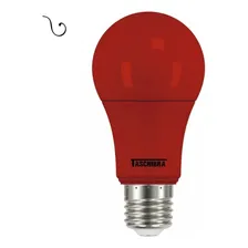 Lâmpada Led Taschibra Tkl Colors 5w Bivolt E27 Vermelha Foto  mini 1