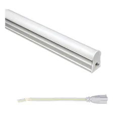 Lampada Led Tubular T5 120cm 3000k Base/calha Completa Luz Branco-quente 110v/220v Foto mini 1