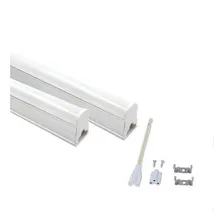 Lampada Led Tubular T5 30cm 3000k Base/calha Completa Luz Branco-quente 127/220v Foto mini  2