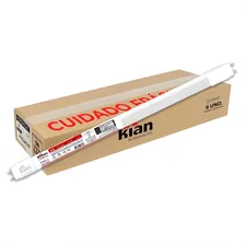 Lampada Led Tubular T8 9w (60cm) Bivolt 6500k Luz Fria Kit 6 Cor Da Luz Branco-frio Foto mini 1