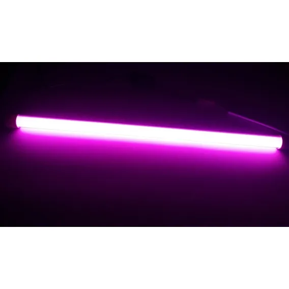 Lâmpada Led Tubular T8 Rosa 90cm Bivolt Especial P/ Aquário 127/220v Foto 1