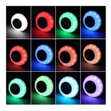 Lampada Luz Led Rgb Bluetooth Caixa Som Controle Remoto Foto mini 4