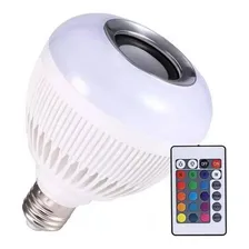 Lampada Luz Led Rgb Bluetooth Caixa Som Controle Remoto Foto mini 2