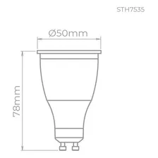 Lampada Mr16 Led Dicroica Irc Dimerizavel Stella 2700k Gu10 Luz 2700K BRANCO QUENTE Bivolt Foto mini 4