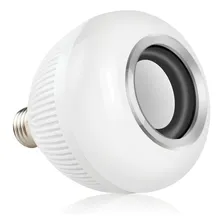 Lampada Musical Caixa Som Bluetooth Led Rgb Com Controle Foto mini 2