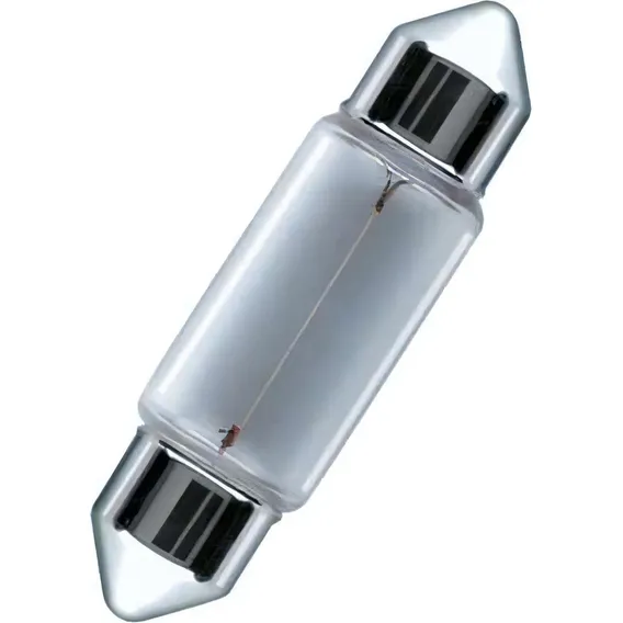 Lampada Osram Torpedo Pequena 24v 5w 11x36 6423 Foto 1