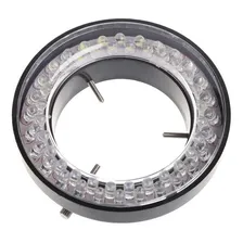 Lampada Para Microscopio 60 Led 6500k Anel Ajustável Top Cor 60 Leds 127/220v Foto mini 3
