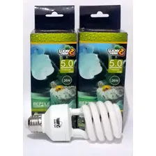 Lampada Para Repteis Uvb Uva 26w 5.0 110v Repteis Tropicais 110v - 120v Foto mini 2