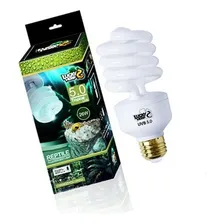 Lampada Para Repteis Uvb Uva 26w 5.0 110v Repteis Tropicais 110v - 120v Foto mini 1
