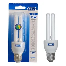 Lampada Pl Eletronica 11w 6400k 605lm 127v E27 Flc Foto  mini 1