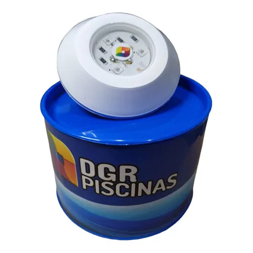 Lâmpada Refletor Rgb 5w Rosca 1/2 P/ Piscinas 12V Foto 1