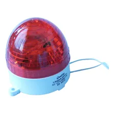 Lâmpada Strobo Flash Sinalização 110v Vermelha 127v Foto  mini 1