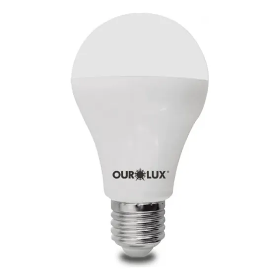 Lampada Superled Mini T 12w Bivolt Branca Fria 1un Ourolux Foto 1