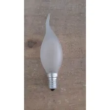 Lampada Tipo Vela Bico Torto 130v 40w E14 Fosca Foto mini  3
