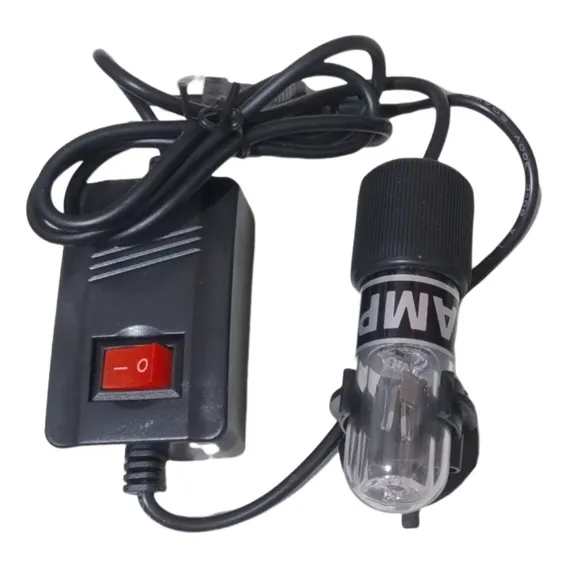 Lampada Uv Germicida Submersa 3w 127v,com Reator Foto 1