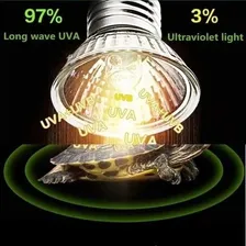 Lâmpada Uva Uvb 50w 110v Aquecimento Repteis Tartarugas 110v - 120v Foto mini  3