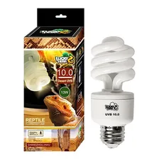 Lampada Uva/uvb 10.0 13w Para Répteis Desérticos (110v) 110v - 120v Foto mini  2