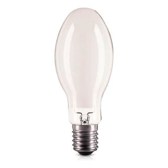 Lâmpada Vapor Sódio Ovoide 250w 2000k Luz Amarela Philips Foto 1