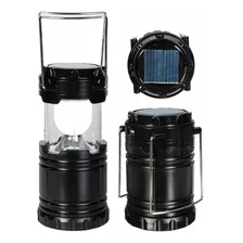 Lampiao Solar 8 Led Usb Lanterna Bateria Recarregavel Foto  mini 1