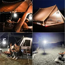 Lampião Luminária Carregador Solar Camping Usb Led Lanterna Foto mini 2