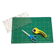 Lan Max kit iniciante patchwork base de corte 30x45 com acess贸rios Foto mini 1