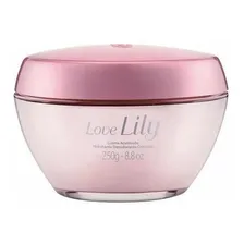 Lançamento Love Lily Creme Acetinado O Boticário Tipo de embalagem Pote Fragrância love lily Tipos de pele Seca Foto mini 1