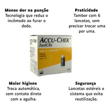 Lancetas Accu-chek Fastclix C/204 Unidades Foto mini 2