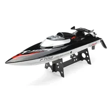 Lancha Barco De Controle Remoto 3 Canais Serie Ft012 Hobbie Foto  mini 1