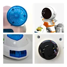 Lancha Espacial Mini Astronauta Brinquedo Com Luz E Som Foto mini 4