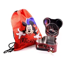 Lancheira Maleta De Metal Com Bolsinha Mickey Mouse Disney Foto mini 2