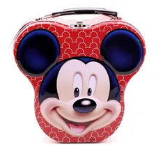 Lancheira Maleta De Metal Com Bolsinha Mickey Mouse Disney Foto mini 1