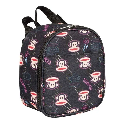 Lancheira Preta Térmica Paul Frank 19t01 Marmiteira Sestini Cor Preto Foto 1