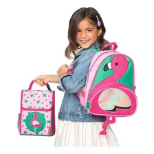 Lancheira Térmica Escolar E Passeio Zoo Flamingo Skip Hop Foto mini 3