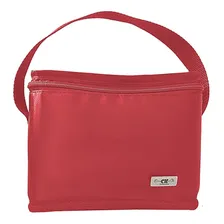 Lancheira Térmica Infantil Menino Menina Potes Squeeze Kit01 Cor Vermelho Foto mini 3