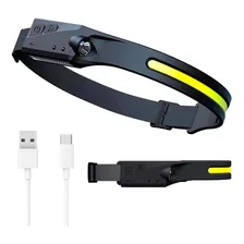 Lanterna Cabeça Led Recarregável Profissional Portátil Forte Foto  mini 1