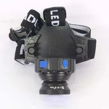 Lanterna Cabeça Q5 Led Cree Recarregável + Forte 788.000w Lanterna Preto Luz Branco Foto mini 3
